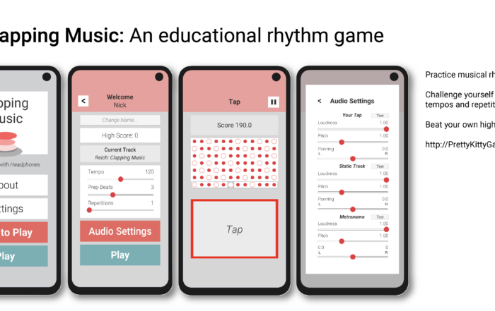 Tapping Music: an educational rhythm game
